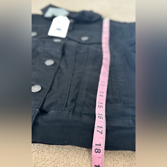 Universal Standard Black Kelsey Denim Jacket 4XS(00-0) - Picture 5 of 10